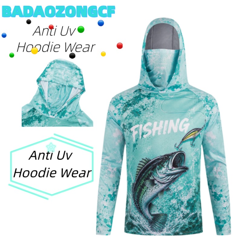 Fishing Shirt Uv Protection - Camiseta de Pesca para Hombre, Ropa