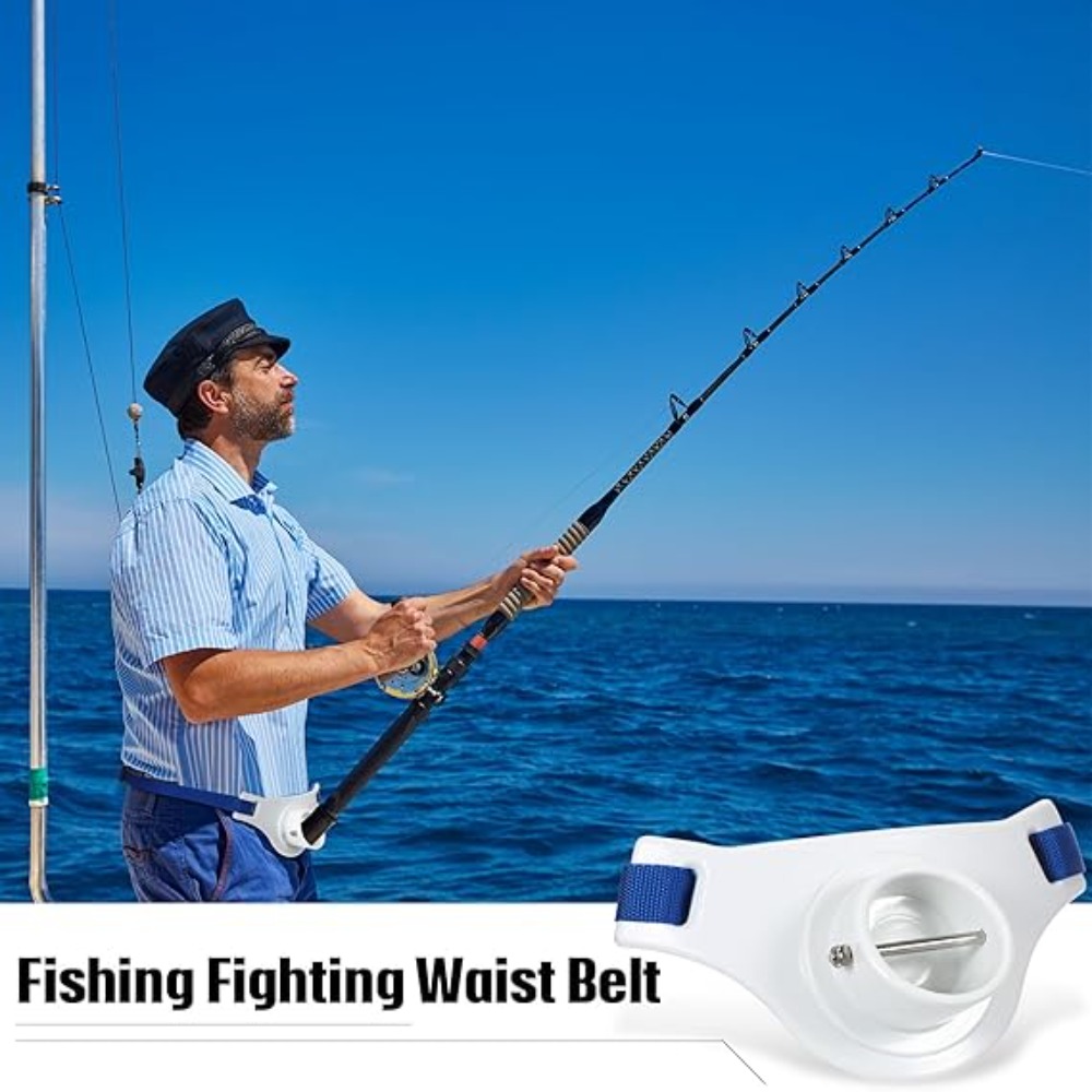 Fishing Belt - 360 ° Cinturón ajustable para cañas