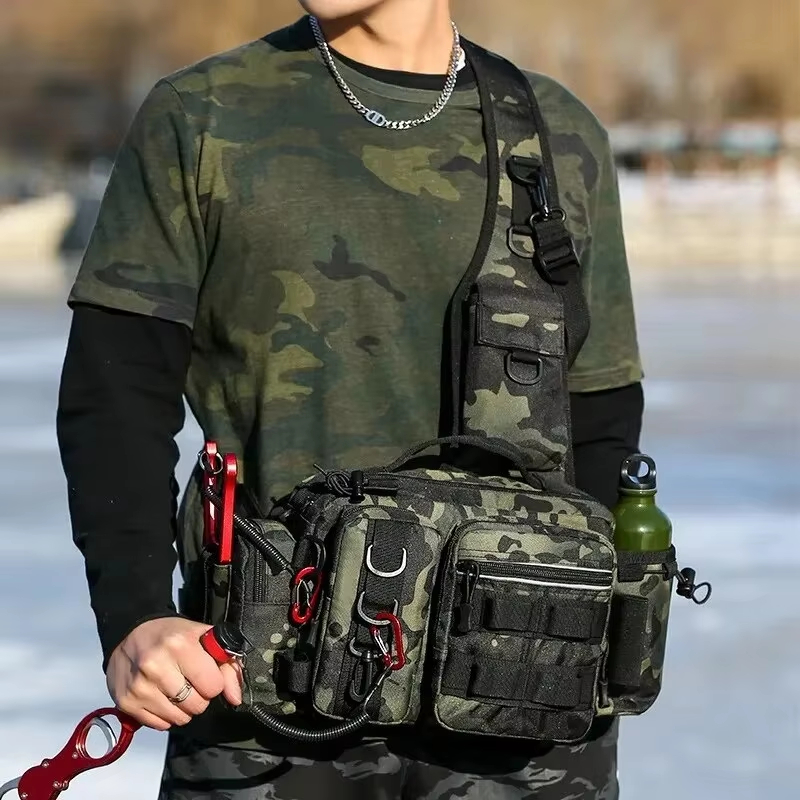 Fishing Belt - Bolso táctico de cintura para camping,