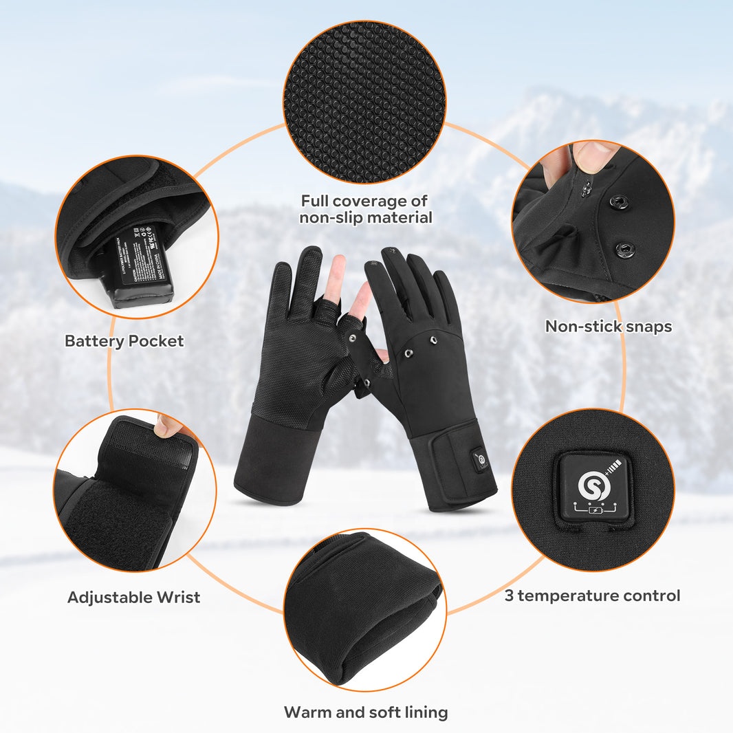Guantes de pesca para exterior - Fishing Gloves reseña y precio