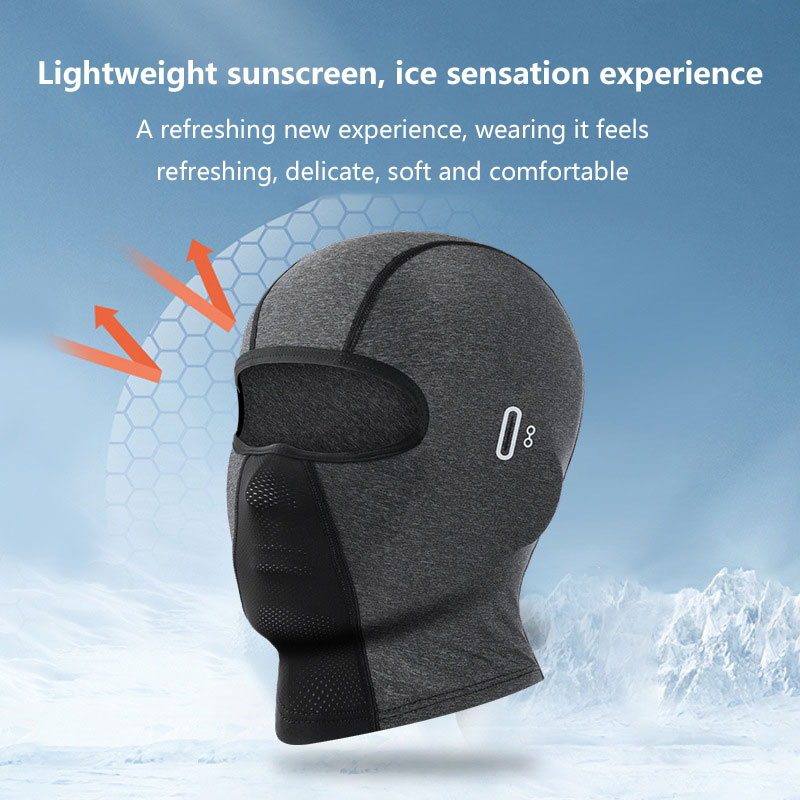 Máscara mágica de seda helada  - Fishing Mask Sun Protection reseña y precio