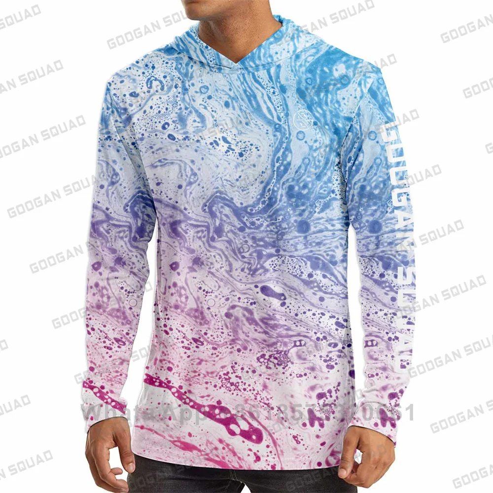 GOOGAN SQUAD Camisetas con Cap - Fishing Shirt Uv Protection reseña y precio