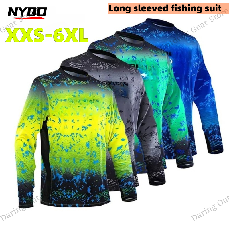 Camisa de Pesca de Manga Larga - Fishing Shirt Uv Protection reseña y precio