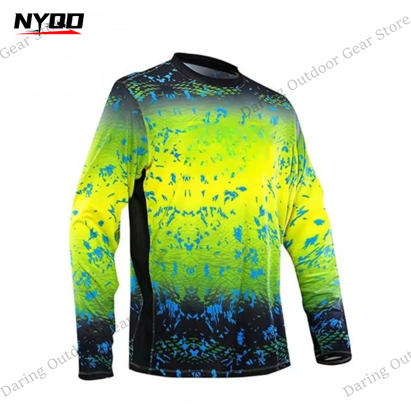 Camisa de Pesca de Manga Larga - Fishing Shirt Uv Protection reseña y precio