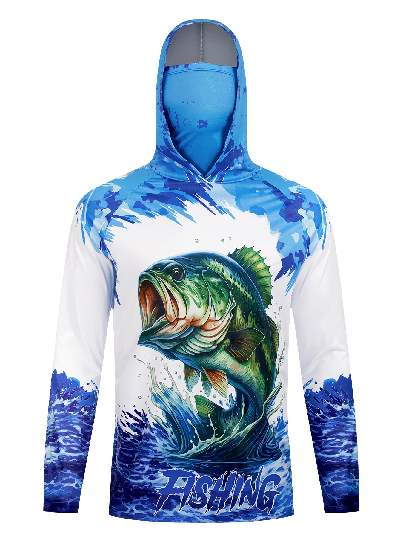 Camisa de Pesca con Capucha UP - Fishing Shirt Uv Protection reseña y precio