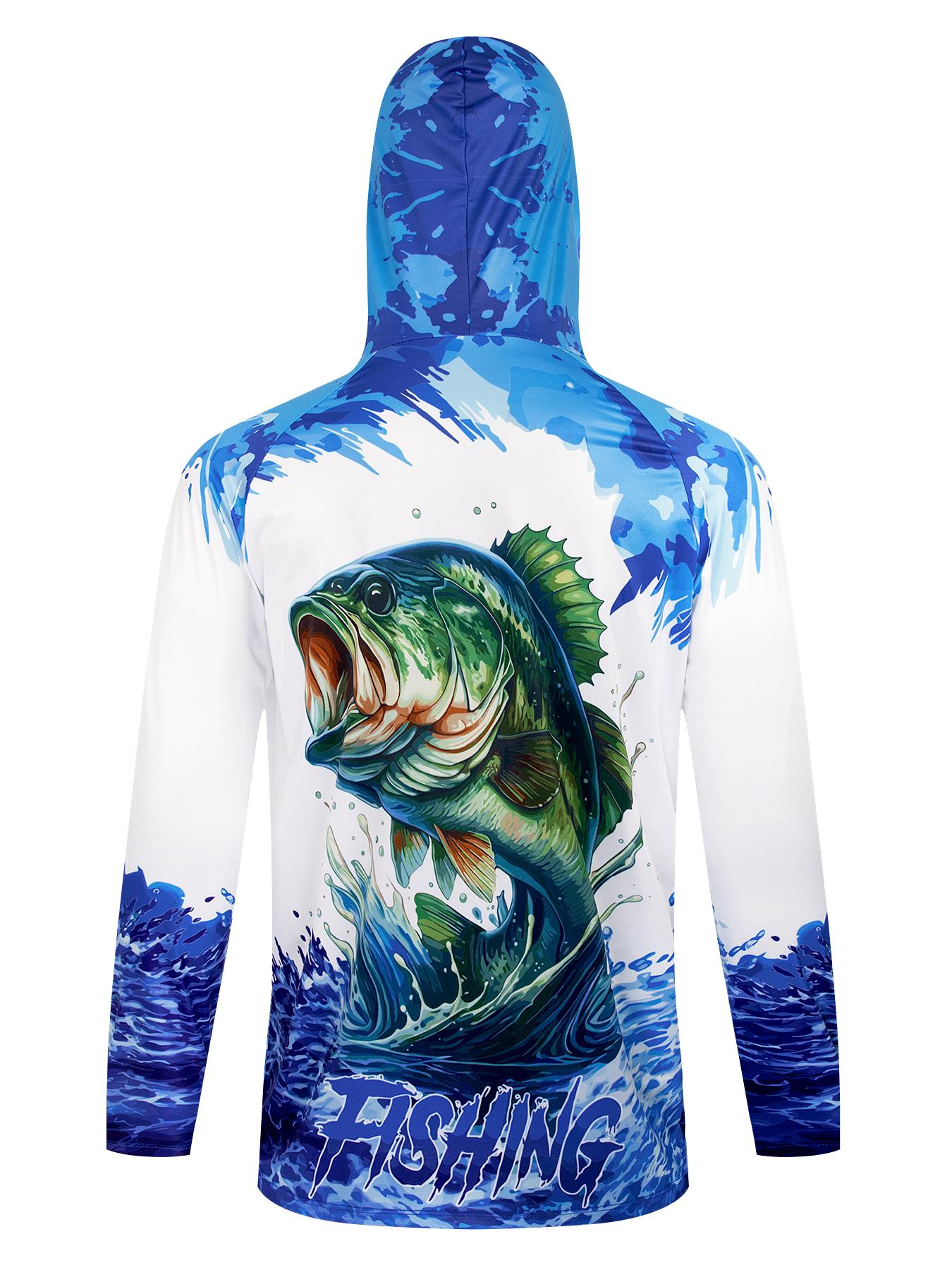 Camisa de Pesca con Capucha UP - Fishing Shirt Uv Protection reseña y precio