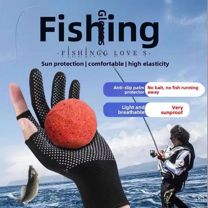 Guantes Deportivos sin Dedos A - Fishing Gloves reseña y precio